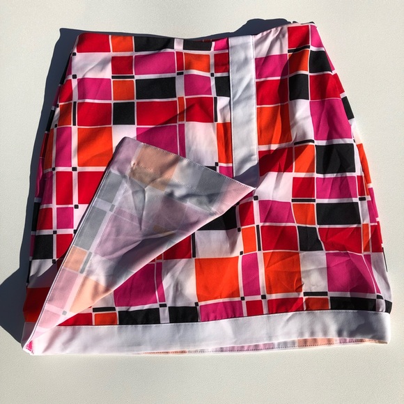 EP pro multicolored square golf skort size 0 - Picture 3 of 5